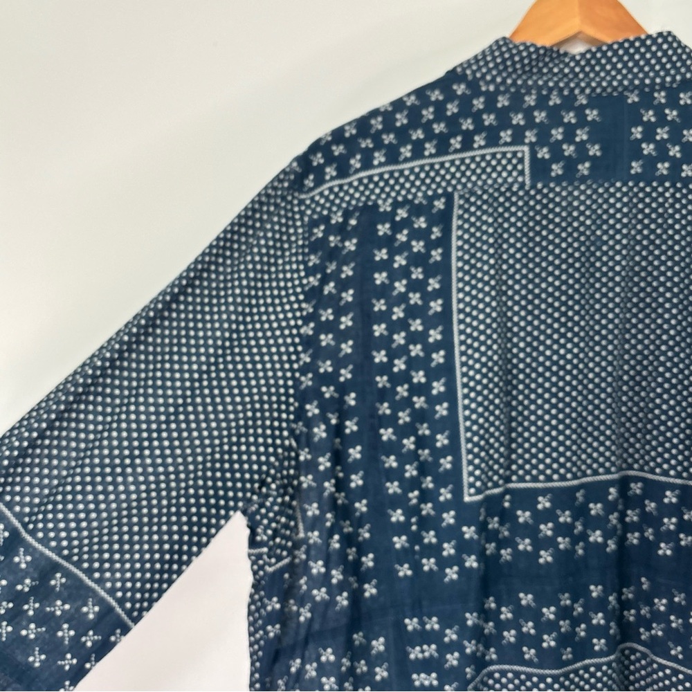 Denim & Supply Ralph Lauren Women Patchwork Button Shirt Size XL Country *L66 - Picture 10 of 13